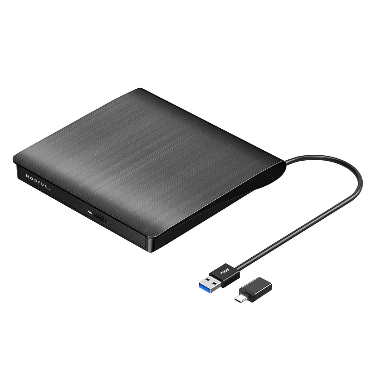  Fellowes ECD819-SU3 External CD DVD Drive USB 3.0 Type-C — product photo