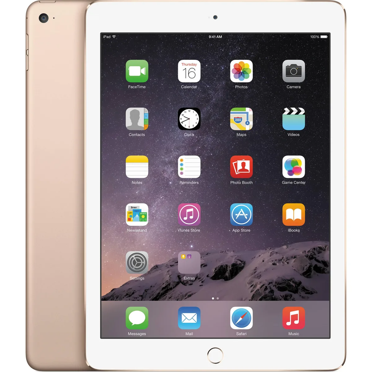 Apple Apple iPad Air 2 tablet 9.7" 16GB Gold — product photo