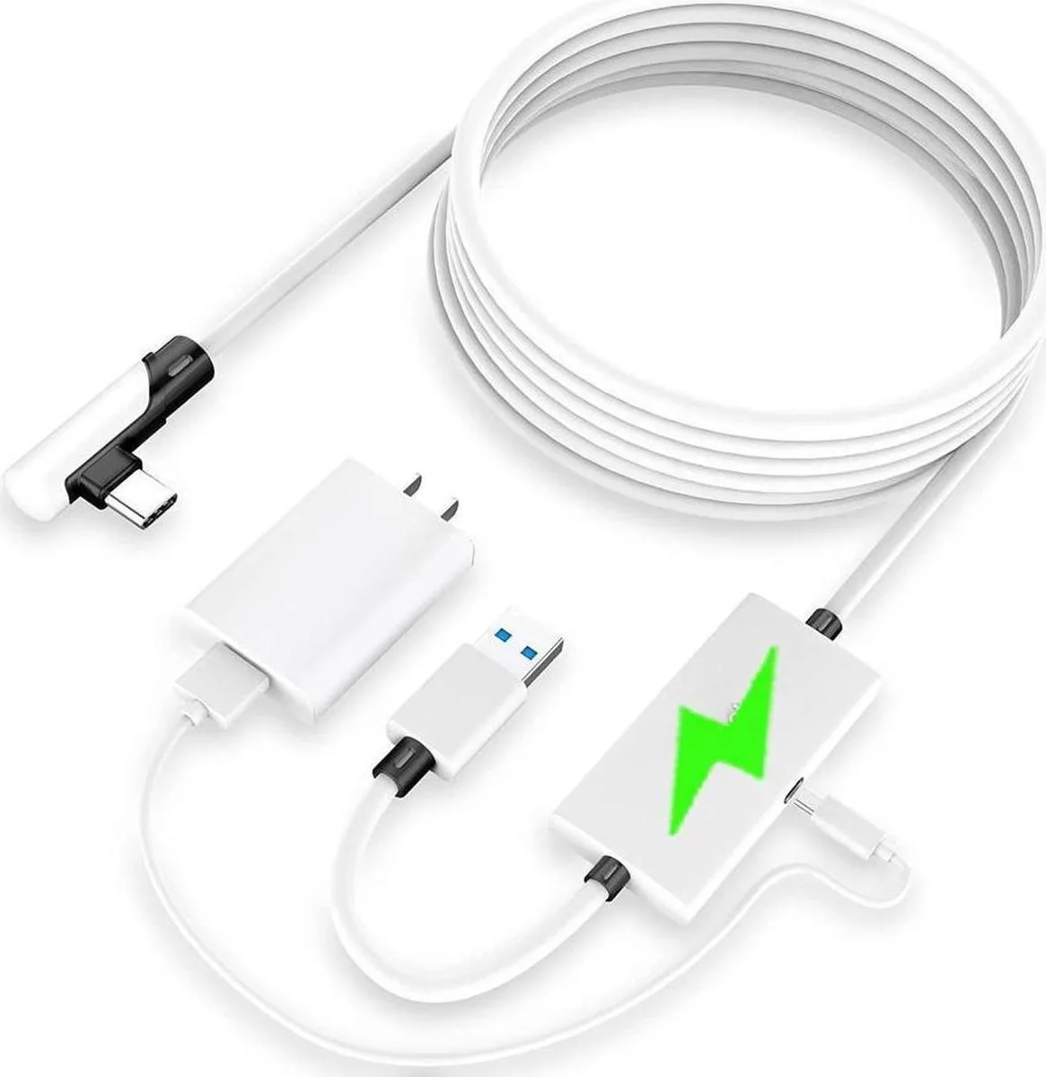 Aomoproing Aomoproing 16FT USB 3.0 Link Cable for Oculus Quest 2 White — product photo