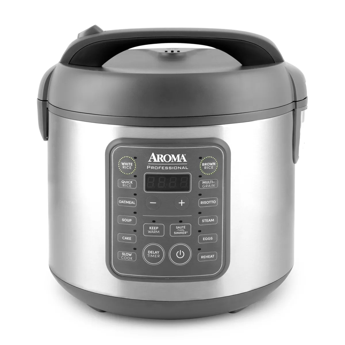 Aroma Aroma ARC-5200SG 20-Cup Digital Rice & Grain Multicooker, Gray — product photo