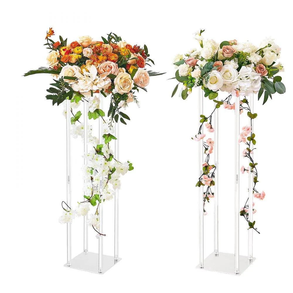 VEVOR VEVOR 2PCS Acrylic Flower Stand 31.5in 33lb — product photo