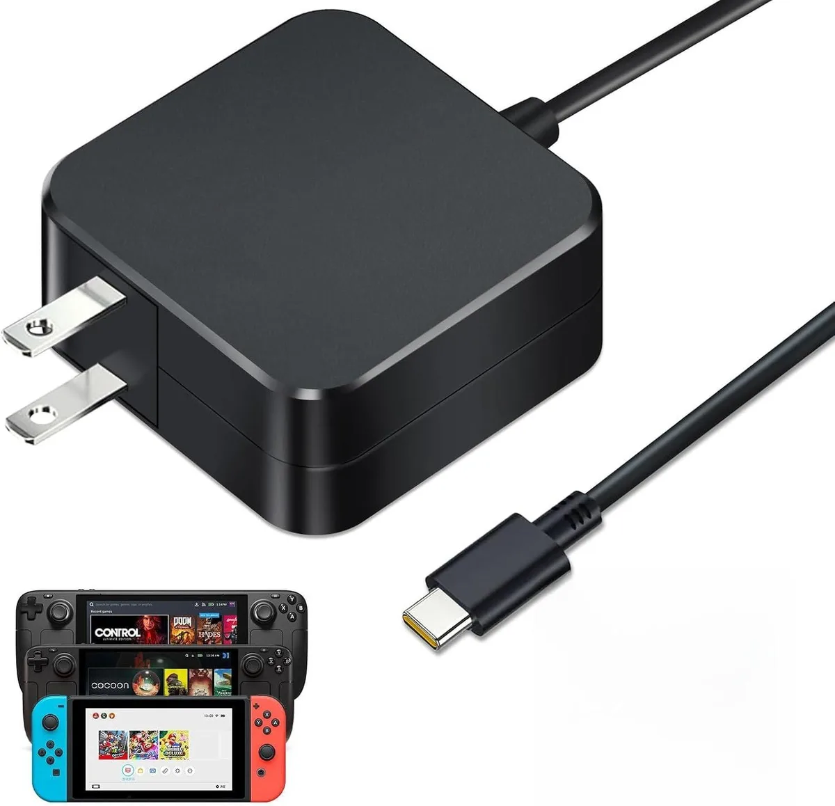 FLEANE FLEANE 45W USB-C PD 3.0 charger 6.6ft cable — product photo
