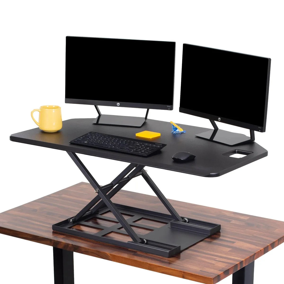 Stand Steady Stand Steady SSUD40CBL 40" Corner Standing Desk Converter — product photo