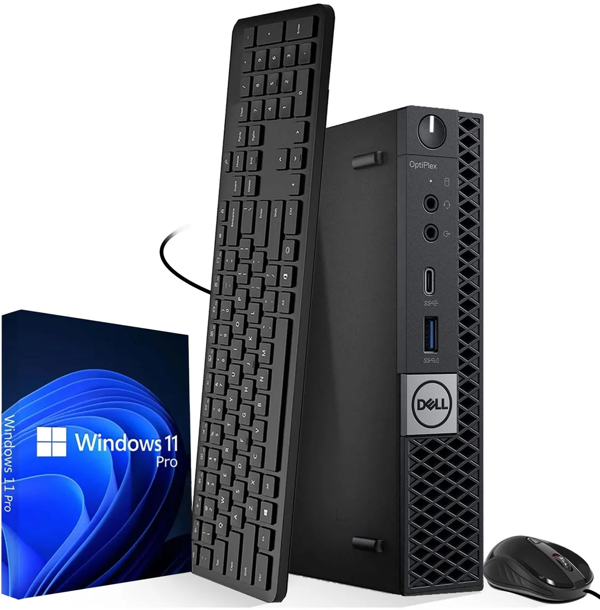 DELL DELL OptiPlex 7070 Tiny Desktop PC i7-9700T 16GB DDR4 512GB — product photo