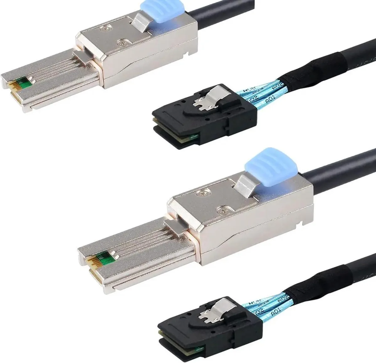 SMUGDESK SMUGDESK 2-pack SFF8088 to SFF8087 SAS cable 1m 28AWG — product photo