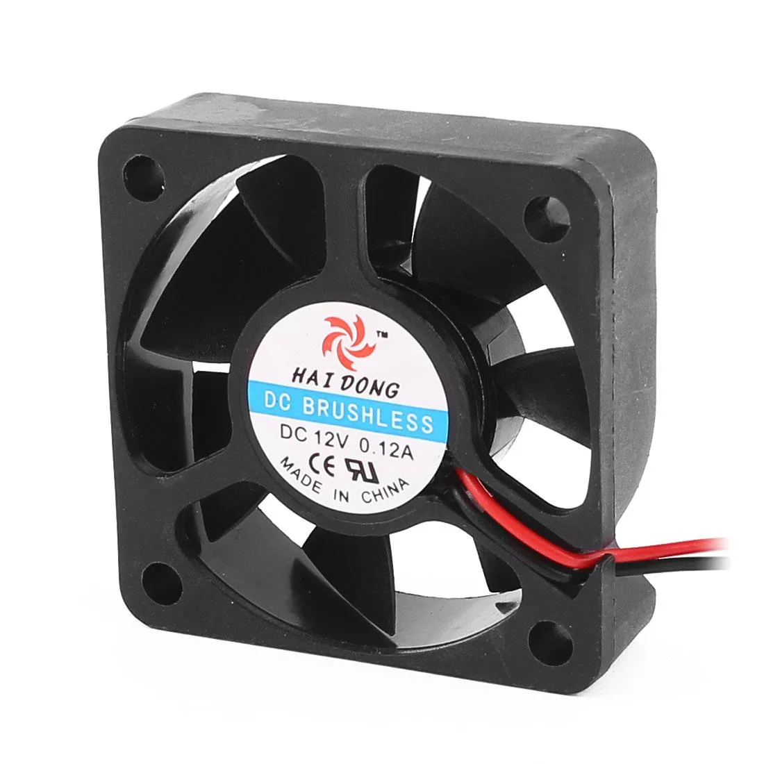 Unique-Bargains Unique-Bargains 50mm 12V 0.12A 7 Vane Case Fan w Metal Mesh — product photo