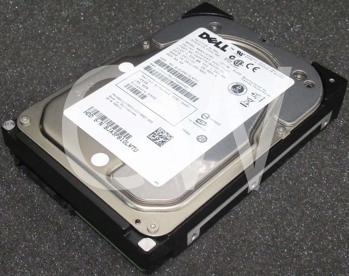 DELL DELL 146GB 15K SAS 3.5" LFF Internal Hard Drive — product photo