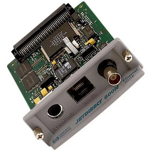 HP HP 600NProduct Jetdirect 600N EIO network print server 10/100Base-TX — product photo