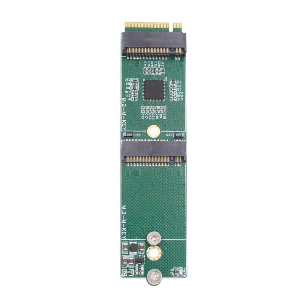 LORDWORLD LORDWORLD NGFF NVME M-Key to Dual Ports Key-M M.2 Adapter ASM1182e — product photo
