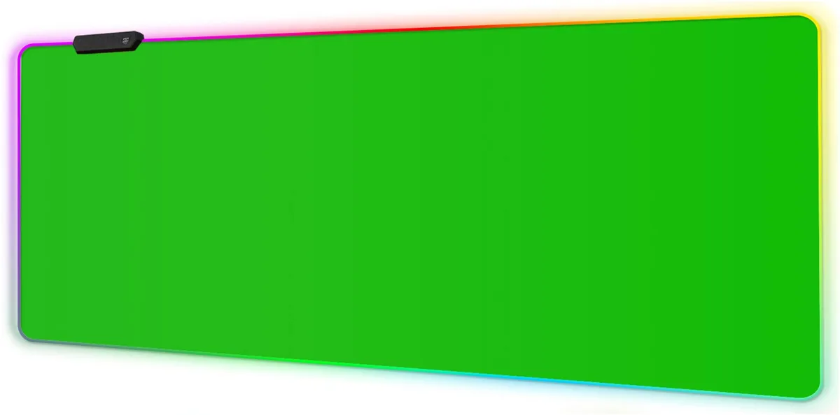  Keychron MPLED_MXLGGN RGB Mouse Pad 31.5 x 11.8 Inch Green Screen — product photo