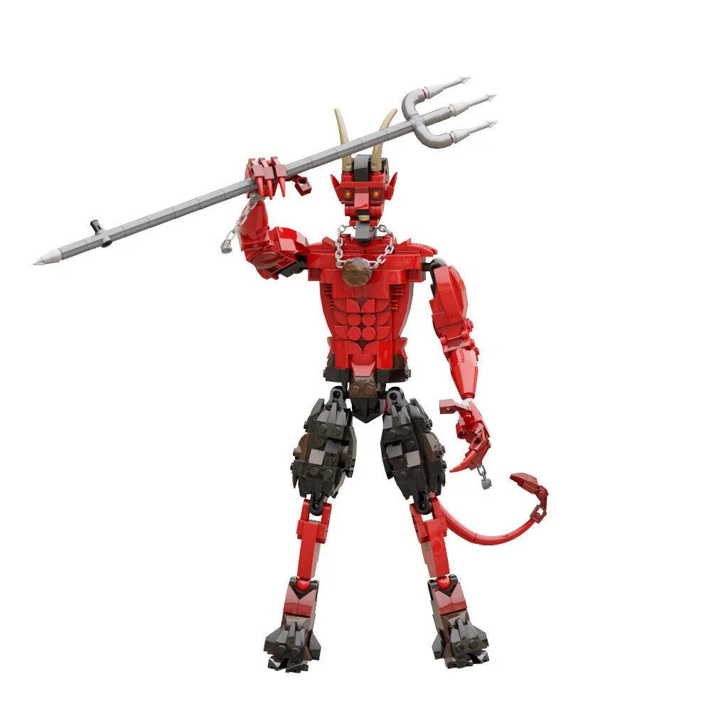 ZITIANYOUBUILD ZITIANYOUBUILD MOC-53279 Red Monster 429 Pieces Building Set — product photo
