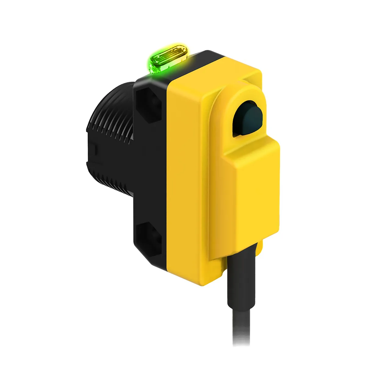 Banner Banner QS18UPA High Speed Ultrasonic Sensor 50-500 mm 12-30 V dc PNP 2 m Cable — product photo