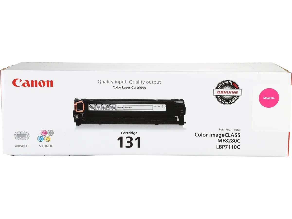 Canon Canon 131 (6270B001) Magenta toner cartridge (genuine brands) — product photo