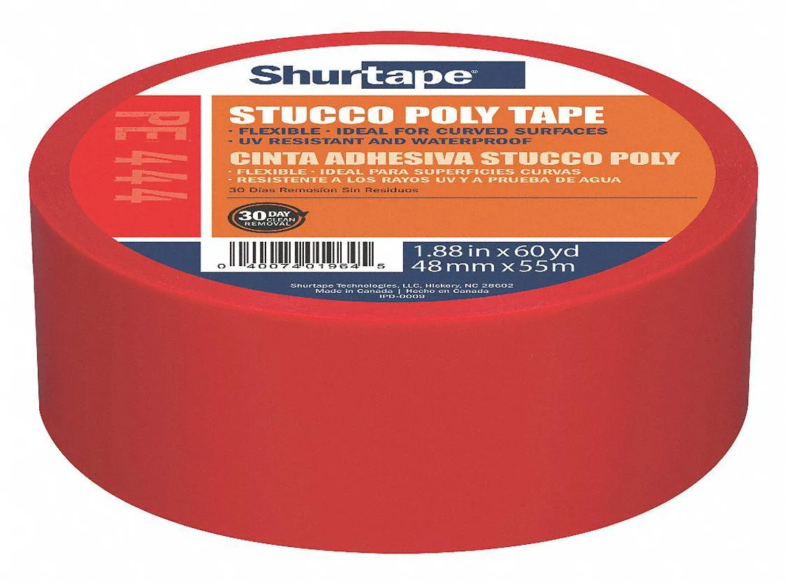 SHURTAPE TECHNOLOGIES, INC. SHURTAPE TECHNOLOGIES, INC. Painter's Tape PE 444 Red 60 yd 1-7/8 in mailing supply — product photo