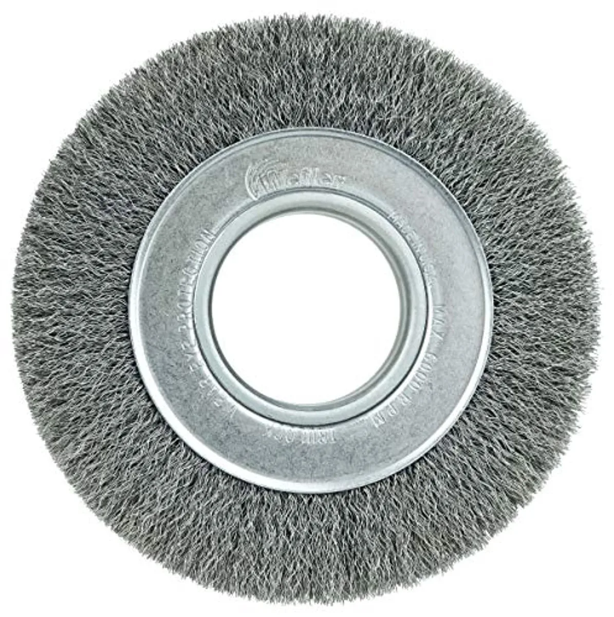Weiler Weiler 06050 6" Crimped Wire Wheel .008" Steel 2" Arbor — product photo