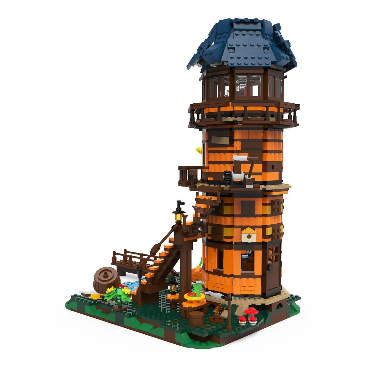 ZITIANYOUBUILD ZITIANYOUBUILD C7047 Modular Lighthouse 1630 Parts — product photo
