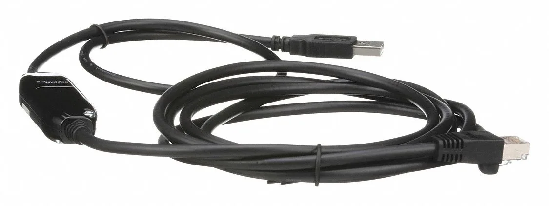 Schneider Electric Schneider Electric TCSMCNAM3M002P RJ45 to USB adaptor kit, 8.2 ft, Altivar — product photo