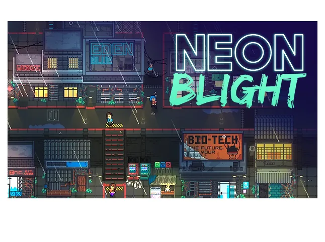 Indie.io Indie.io Neon Blight downloadable game — product photo