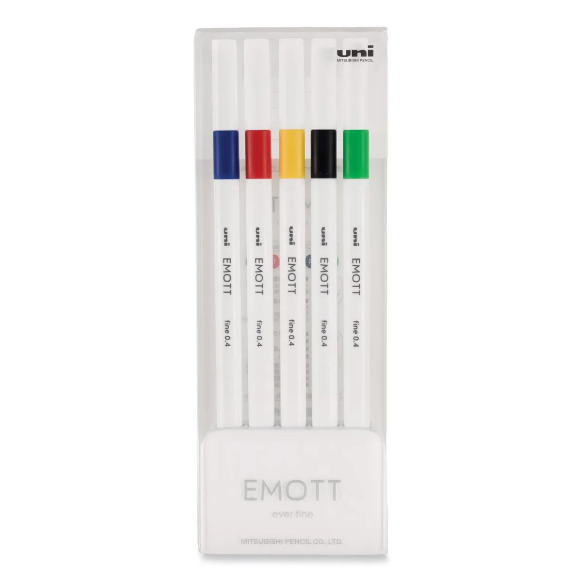 uni-ball uni-ball EMOTT Porous Point Pen 0.4 mm 5 Pack UBC24828 — product photo