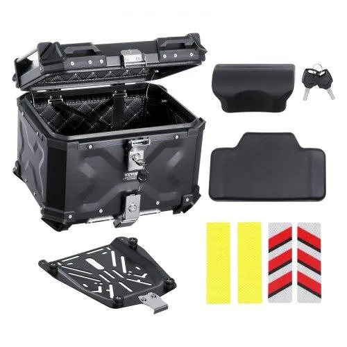 VEVOR VEVOR 55L Motorcycle Top Case with Leather Lining — product photo