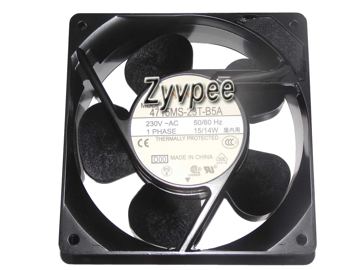 Zyvpee Zyvpee 4715MS-23T-B5A AC230V 15/14W 2 Pin 120mm case fan — product photo