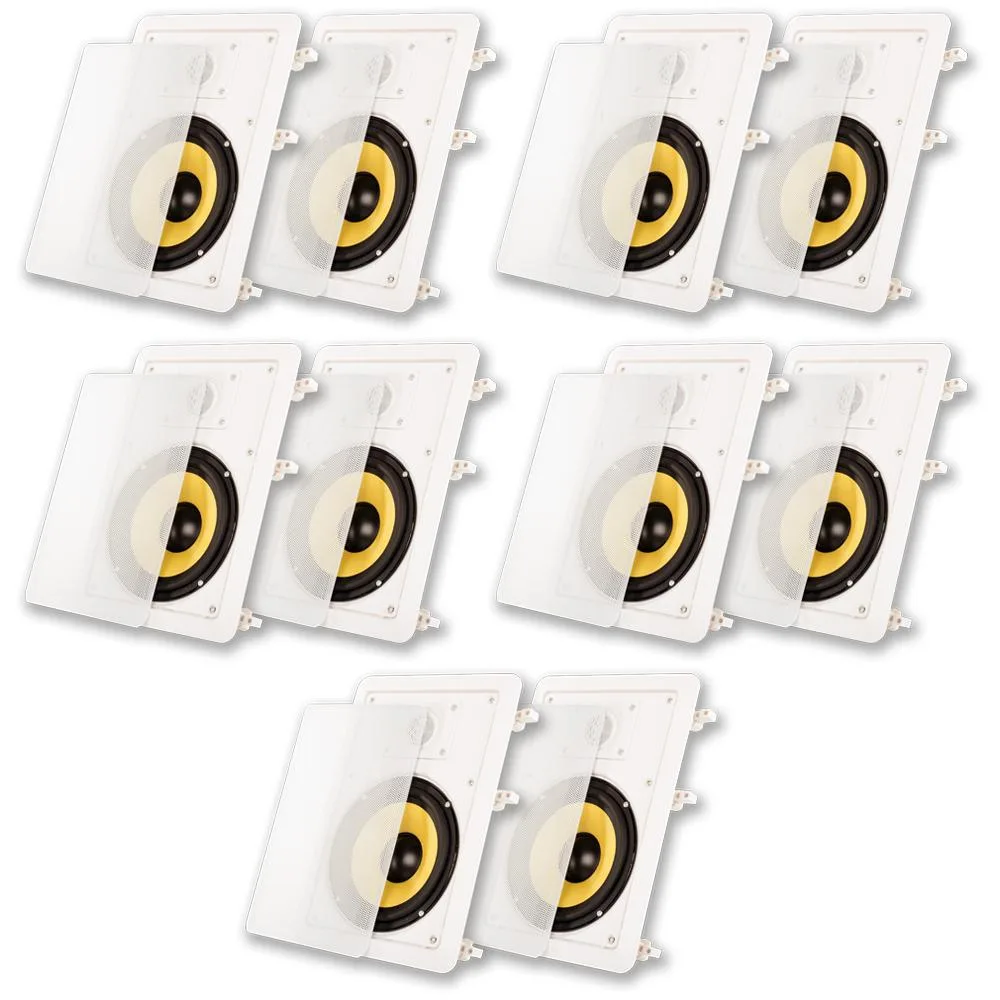 Goldwood Sound, Inc. Goldwood Sound, Inc. HD-650 6.5" In-Wall Speakers 10-Pack — product photo
