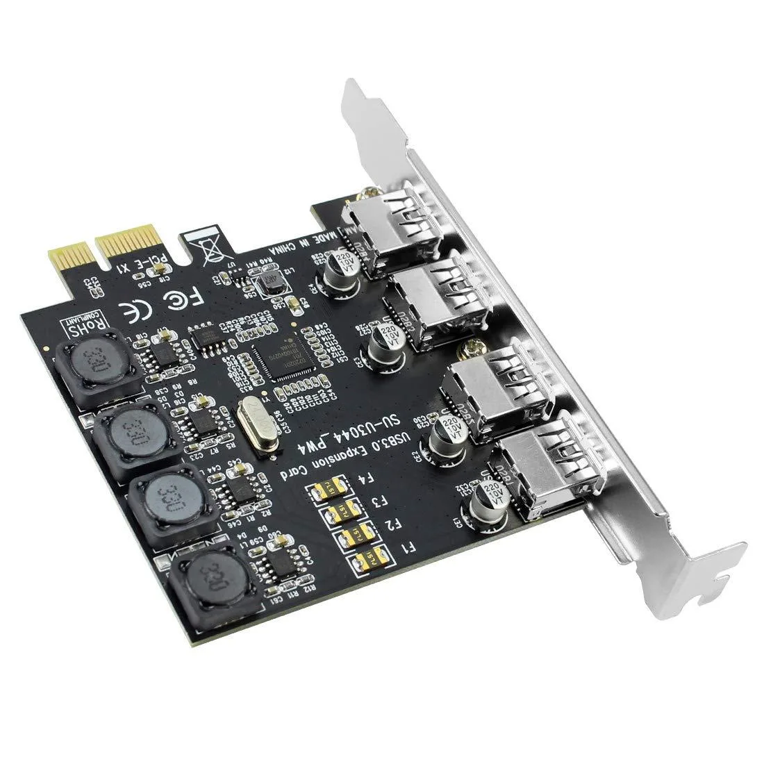 Vszerda Vszerda 4-Port USB 3.0 PCIe Expansion Card — product photo