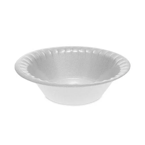 PACTIV CORPORATION PACTIV CORPORATION 12 oz Foam Bowl White 1000 Carton PCTYTK100120000 — product photo
