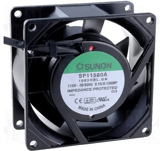 Fans Fans 115VAC 80mm 2850RPM 31.0 CFM case fan — product photo