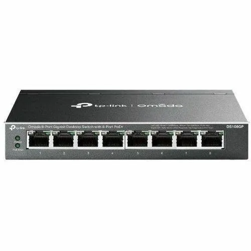 TP-Link TP-Link Omada DS108GP 8-Port Gigabit PoE+ Desktop Switch — product photo