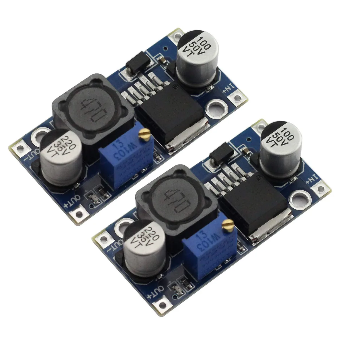 BUCIER BUCIER LM2596-3A-2 DC-DC Buck Converter Power Adapter 2pcs — product photo