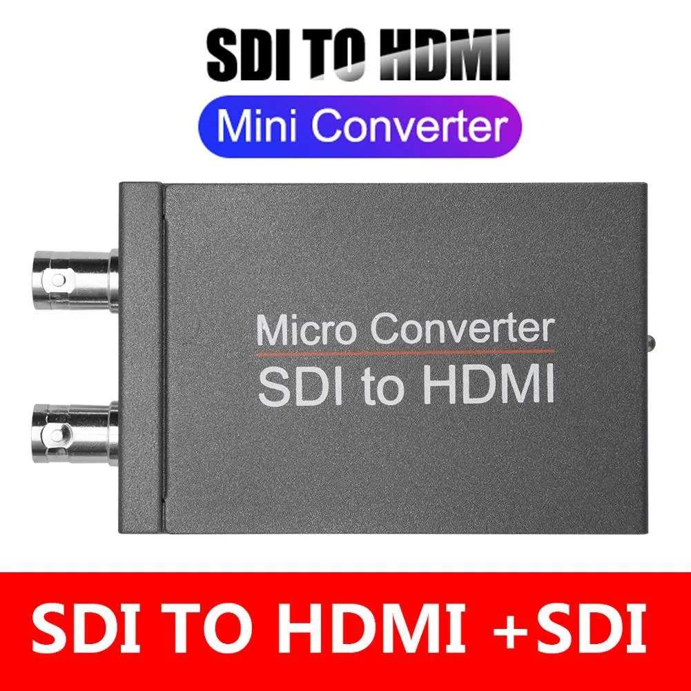WRIARICH WRIARICH SDI2HDMI media converter 1080P 2.97Gbps black — product photo