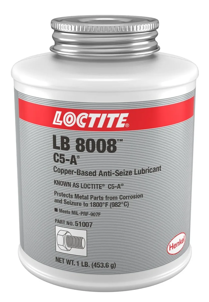 51007 Copper Anti-Seize Lubricant 1 lb Brush Top Can — product photo