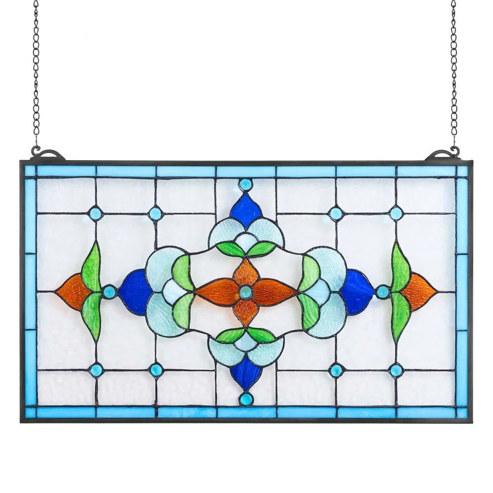 VEVOR VEVOR Stained Glass Window Panel 26 x 16 in Tiffany Style — product photo
