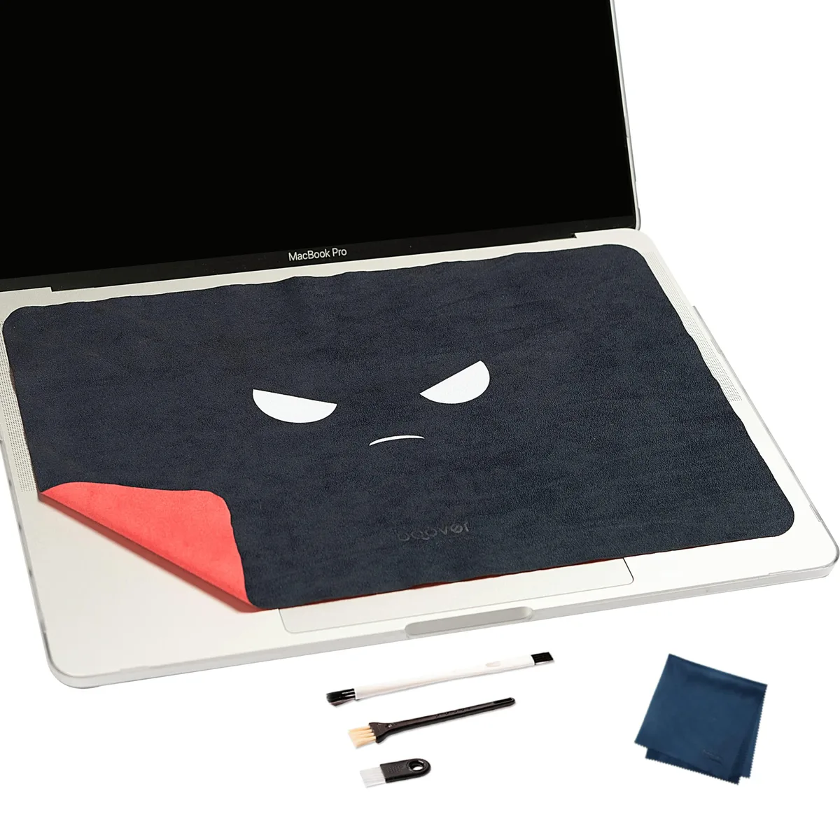  KB Covers RM-1 Microfiber Keyboard Cover Cloth 13" MacBook 2-Pack Black — product photo