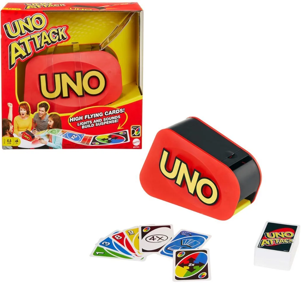 Mattel Mattel GTX66 UNO Attack Card Game 112 Cards — product photo