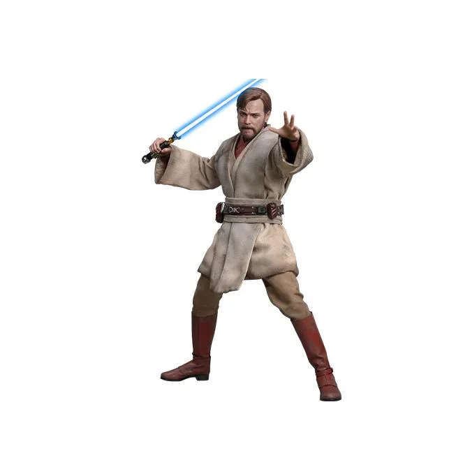 Hot Toys Hot Toys MMS843 Star Wars III Revenge Of The Sith Obi Wan Kenobi Mustafar Version action figure — product photo