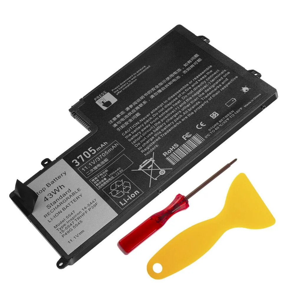 DELL DELL 43Wh 11.1V 3-Cell Lithium-Ion Laptop Battery 00PD19 01V2F6 01WWHW 0DFVYN 0PD19 1V2F6 1WWHW — product photo