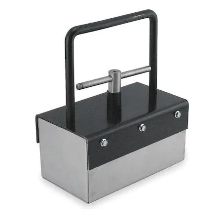 Ceramic magnet retrieval tool with fixed shaft, 10 lb pull