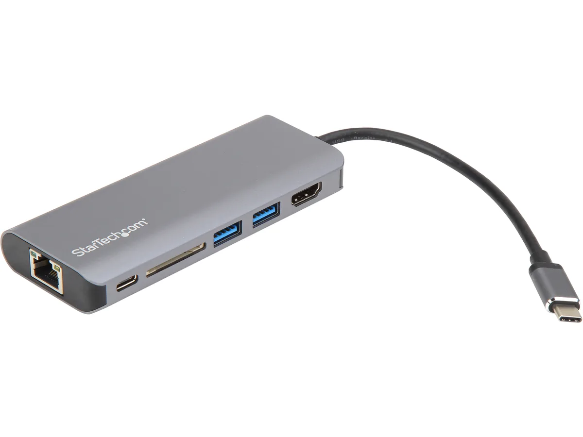 STARTECH STARTECH DKT30CSDHPD3 docking station USB-C 4K HDMI 3 USB 3.0 SD GbE 60W PD 3.0 — product photo