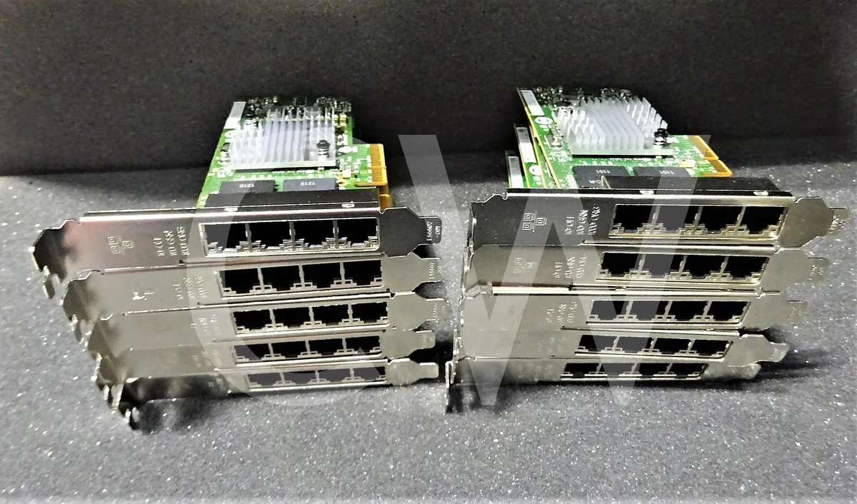 IBM IBM 49Y4242 1340-T4 Quad Port Gigabit PCIe Network Card (Lot of 10) — product photo