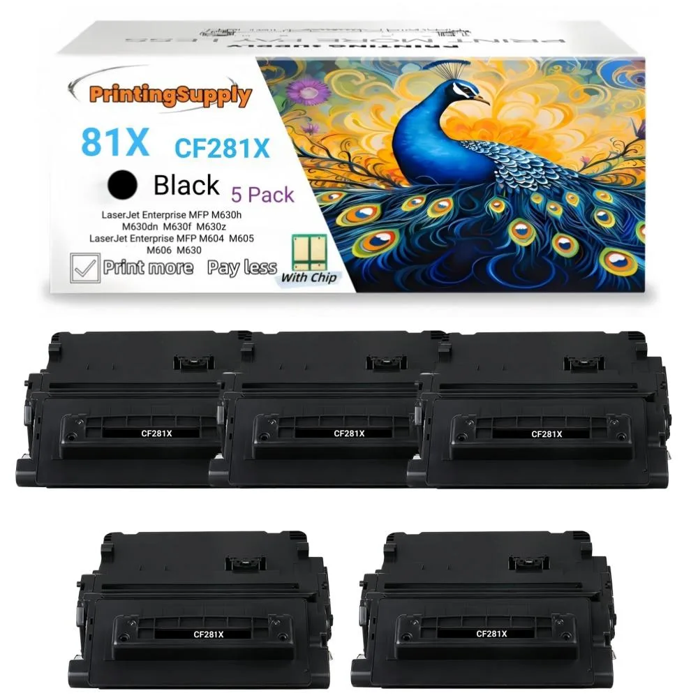 Aster Graphics Inc Aster Graphics Inc 81X CF281X High Yield Black Toner Cartridge 2 Pack — product photo