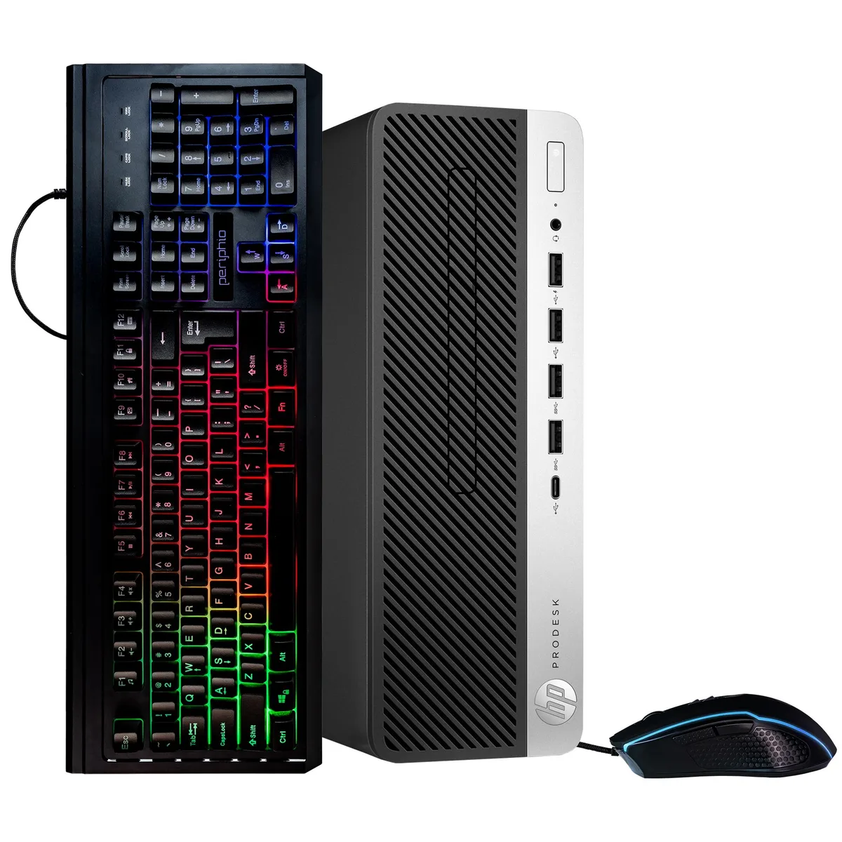 HP HP ProDesk 600G5 desktop PC Intel Core i5-9500 3.2GHz 16GB DDR4 500GB SSD Windows 11 Pro — product photo