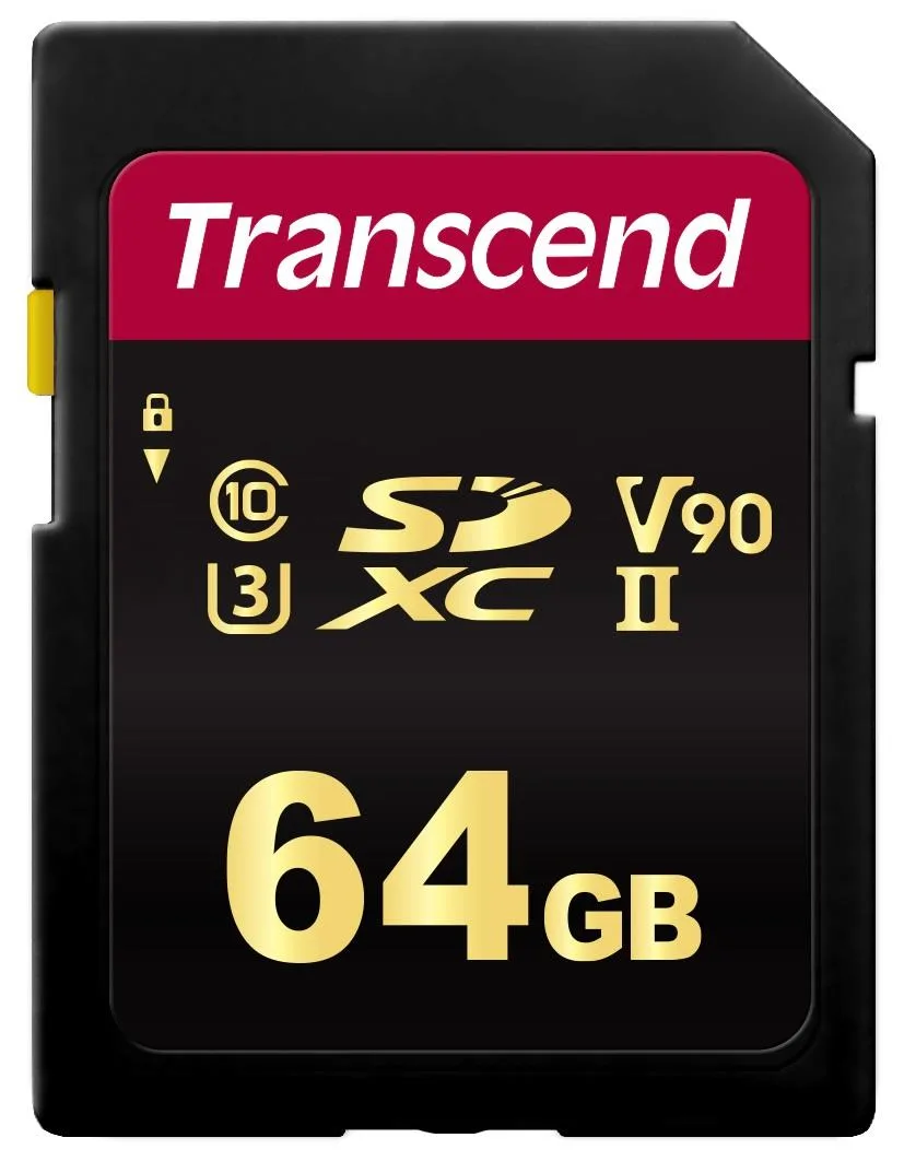 Transcend Transcend 700S 64 GB SDXC UHS-II U3 V90 memory card — product photo