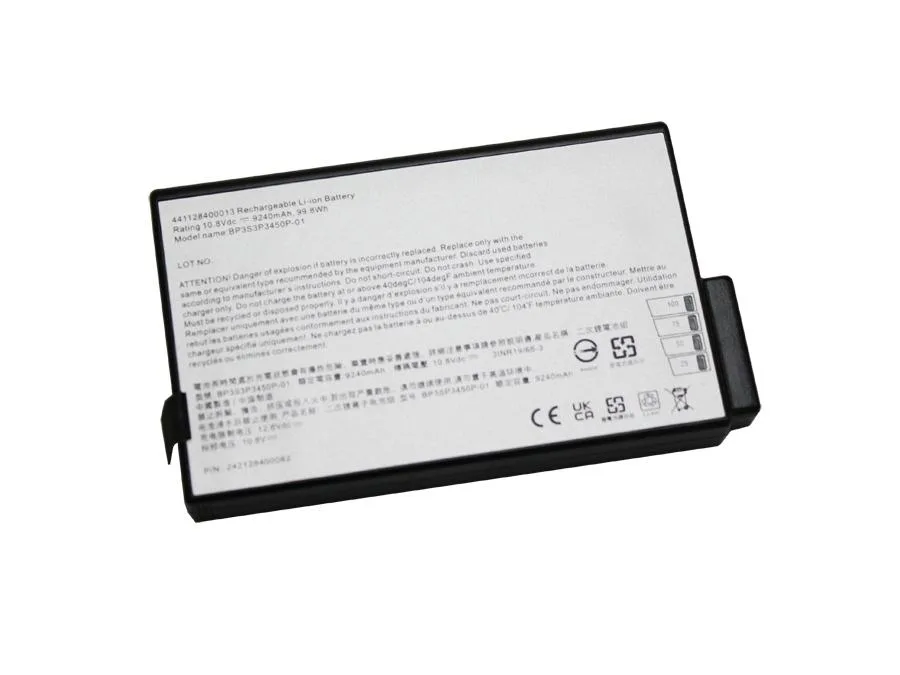 PowerWarehouse PowerWarehouse GBM9X7 9-cell laptop battery for GETAC B300 S400 V100 V200 X500 — product photo