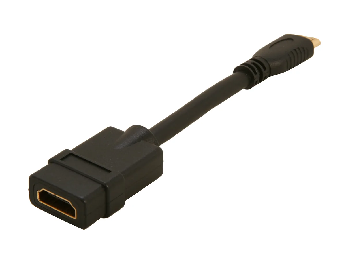 STARTECH STARTECH HDACFM5IN 5 in HDMI to Mini HDMI F/M cable — product photo