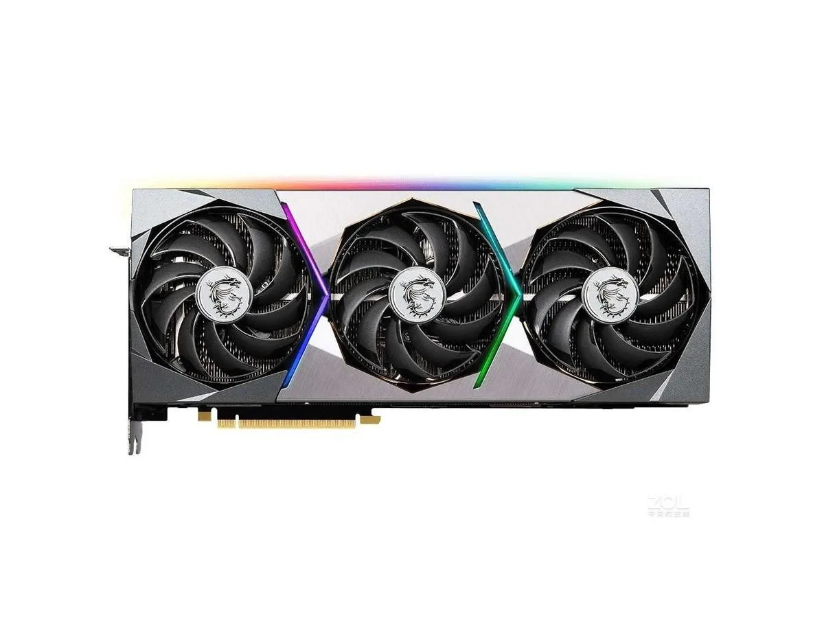 MSI MSI GeForce RTX 3080 SUPRIM X 10G graphics card — product photo