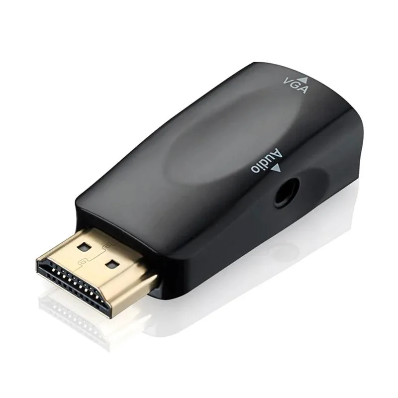 Defendwe Defendwe HDMI to VGA Adapter 1080P 3.5mm Audio — product photo