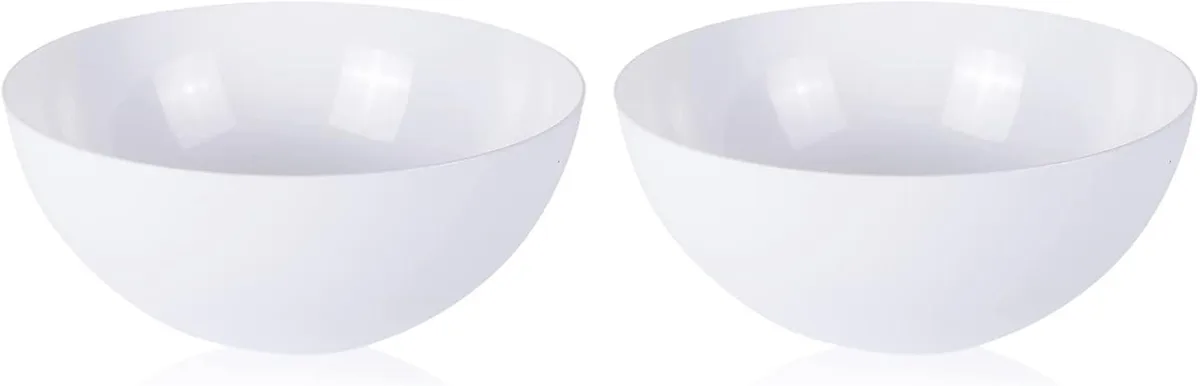 TUKO TUKO Floor Lamp Shade 2 Pack 10in White Bowl 1.65in Fitter — product photo