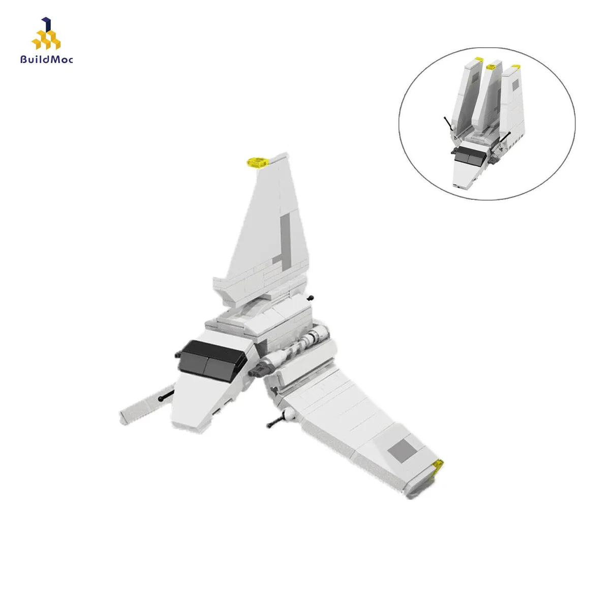 ZITIANYOUBUILD ZITIANYOUBUILD Mini Transport Aircraft 170 Pieces Building Set — product photo
